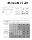  QUẦN LÓT 057 (TRẮNG - XÁM - XANH) 