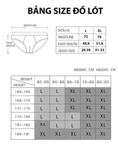  QUẦN LÓT UPRO UAW016 - LƯNG KIỂU - WAIST 