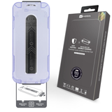  Cường Lực HODA 2in1 Chống Vân Tay & Chống Nhìn Trộm 2.5D Có Khung Trợ Dán cho iPhone 17|16|15|14 Series 