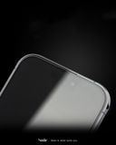  Cường Lực HODA 2in1 Chống Vân Tay & Chống Nhìn Trộm 2.5D Có Khung Trợ Dán cho iPhone 17|16|15|14 Series 