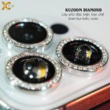  Lens camera KUZOOM Daimond đính đá thật cho iPhone 