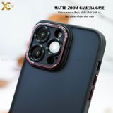  Ốp Matte Camera Zoom cao cấp cho iPhone 