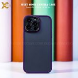  Ốp Matte Camera Zoom cao cấp cho iPhone 