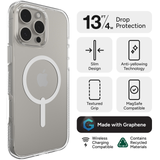  Ốp Lưng Zagg Trong Suốt Crystal Palace Snap MagSafe Chống Sốc Bảo Vệ Đạt Chuẩn Cao Cấp Chính Hãng cho iPhone 