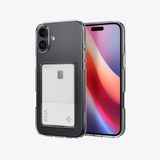  Ốp lưng Spigen Crystal Slot Crystal Clear cho iPhone 16 series 