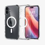  Ốp Spigen Magsafe Crytal Hybrid Magfit White cho iPhone 