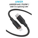  Cáp sạc nhanh Anker 641 ( Flow ) USB-C to Lightning 1.8M 