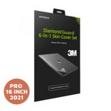  Bộ dán 6in1 Macbook Pro 16" 2021 chính hãng Innostyle 