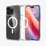  Ốp Spigen Magsafe Crytal Hybrid Magfit White cho iPhone 
