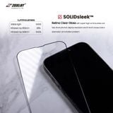  Cường lực ZEELOT SOLIDsleek Trong Suốt cho iPhone 