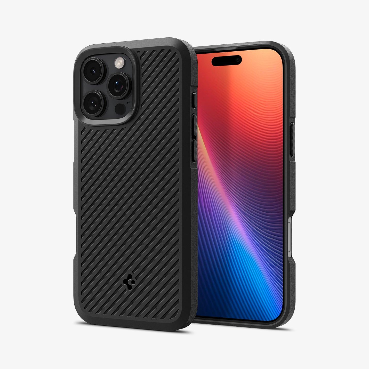  Ốp Spigen Core Armor Matte Black chính hãng cho iPhone 16 Series 