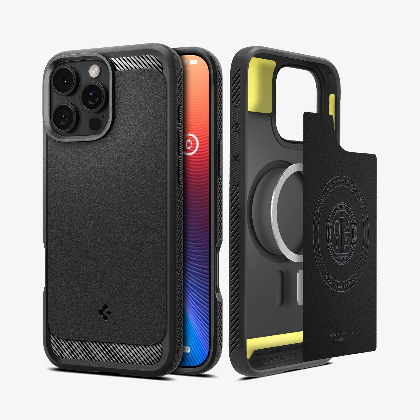  Ốp Spigen Rugged Armor (Magfit) chính hãng cho iPhone 16 Series 