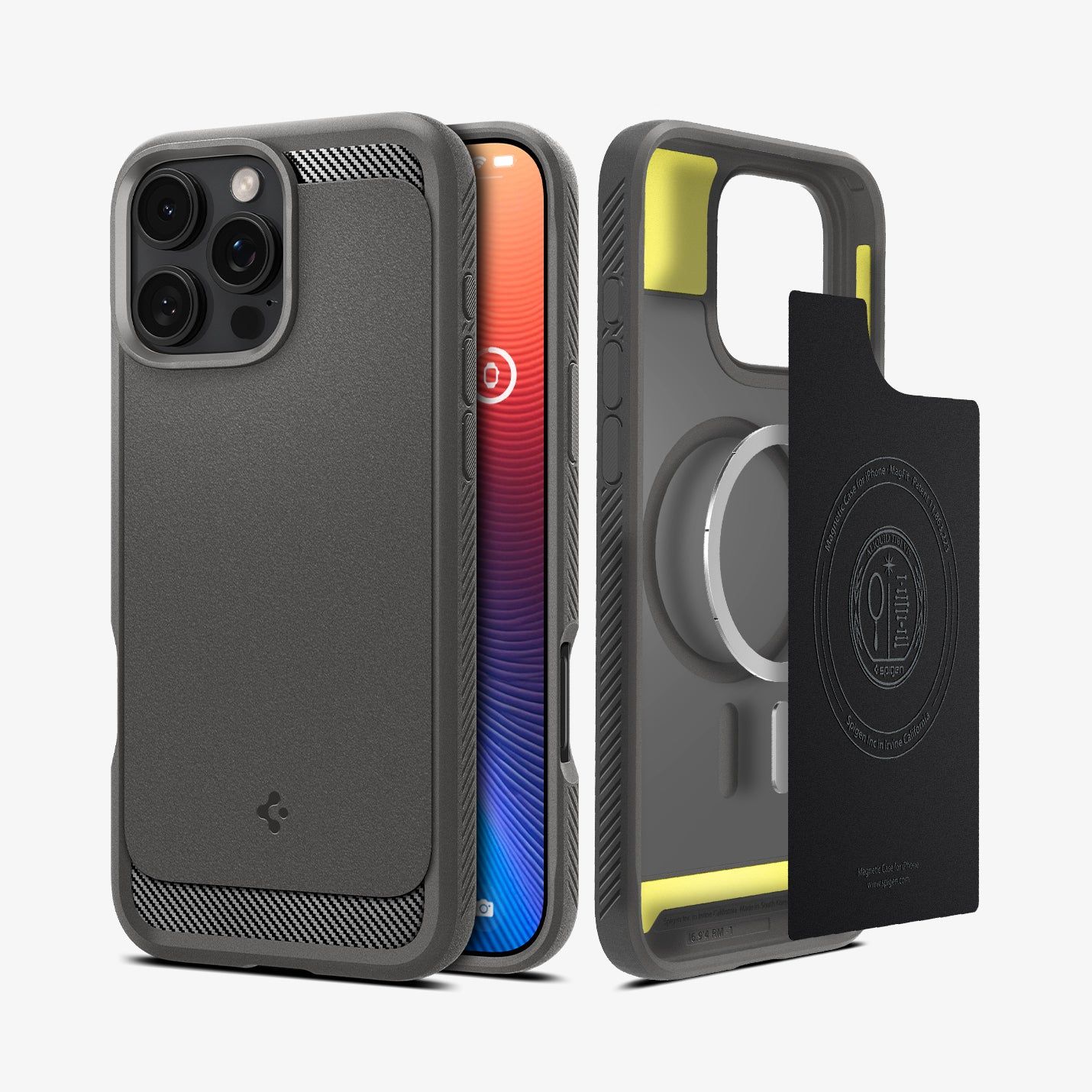  Ốp Spigen Rugged Armor (Magfit) chính hãng cho iPhone 16 Series 