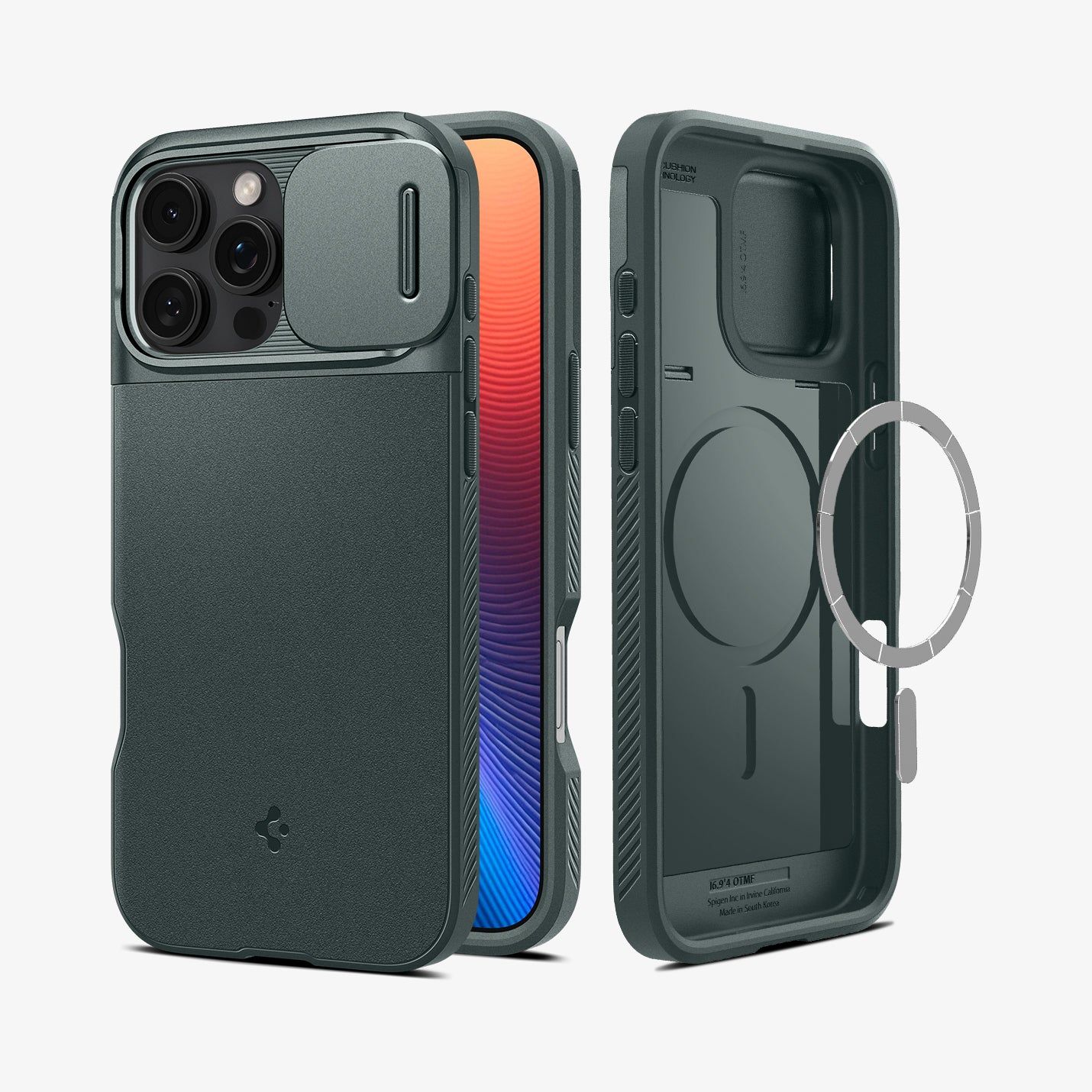  Ốp Spigen Optik Armor (Magfit) chính hãng cho iPhone 16 Series 