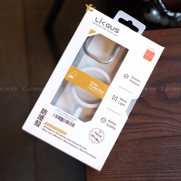  Ốp Lưng Likgus SuperB Chống Sốc Tích Hợp Sạc Không Dây Cao Cấp Chính Hãng dành cho iPhone 16 Pro| 16 Pro Max 