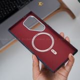  Ốp Lưng XGear Sunset/ Moonrise Carbon Tổng Hợp Mỏng Nhẹ Tích Hợp Sạc Từ Tính Cao Cấp Chính Hãng cho SamSung S24Ultra 