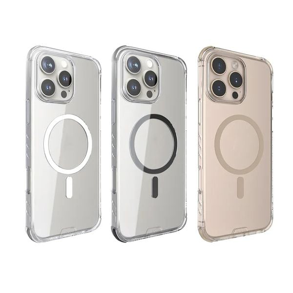  Ốp Lưng Hoda Slim Defender Chống Ố Vàng Hỗ Trợ Sạc Không Dây Cao Cấp Chính Hãng cho iP 16 Pro| 16 Pro Max 