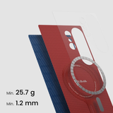  Ốp Lưng PITAKA Over The Horizon Bản Hở Viền – Siêu Phẩm Từ Sợi Aramid Dệt cho SamSung S25Ultra 