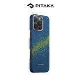  Ốp lưng PITAKA Tactile Woven Case Lumintex™ Edition ( Hở viền )  chính hãng cho iPhone 