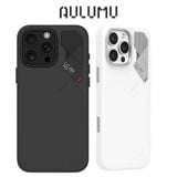  Ốp lưng Aulumu - A16 Vegan Leather Case Magsafe ( có Nút Camera Control ) cao cấp chính hãng dành cho iPhone 