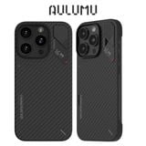 Ốp lưng Aulumu - A16 Aramid Fiber Case Magsafe ( Hở viền ) cao cấp chính hãng dành cho iPhone 