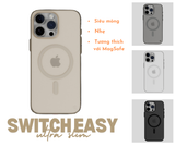  Ốp Switch Easy Ultra Slim Cao Cấp Chính Hãng cho iPhone 16 Pro Max/ 16 Pro/ 15 Pro Max/ 15 Pro/ 14 Pro Max 