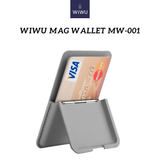  Ví da WiWU Mag Wallet MW-001 đựng thẻ hít lưng tích hợp giá đỡ cao cấp chính hãng 