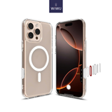  [ Có Nút Camera Control ] Ốp Lưng Trong Suốt Wiwu Dynamic Pro Chống Sốc Chính Hãng cho iP 16 Pro Max/ 16 Pro/ 16 Plus 