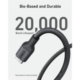  Cáp Sạc ANKER 544 TypeC to C 0.9m & 1.8m Chống Nứt Gãy Cao Cấp Chính Hãng cho iPhone| iPad 