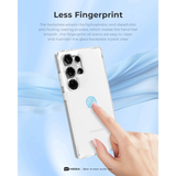  Ốp Lưng Hoda Crystal Pro Trong Suốt/ Viền Đen Hỗ Trợ Sạc Magnetic Chống Sốc Cao Cấp Chính Hãng cho SamSung S25Ultra 