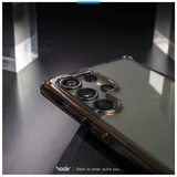  Ốp Lưng Hoda Crystal Pro Trong Suốt/ Viền Đen Hỗ Trợ Sạc Magnetic Chống Sốc Cao Cấp Chính Hãng cho SamSung S25Ultra 