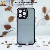  Ốp Matte Camera Zoom cao cấp cho iPhone 