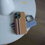  Ốp Lưng Fashioncase Sọc Màu Hỗ Trợ Sạc Không Dây Cao Cấp Chính Hãng cho iPhone 