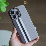  Ốp Lưng Fashioncase Sọc Màu Hỗ Trợ Sạc Không Dây Cao Cấp Chính Hãng cho iPhone 