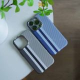  Ốp Lưng Fashioncase Sọc Màu Hỗ Trợ Sạc Không Dây Cao Cấp Chính Hãng cho iPhone 