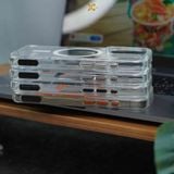  Ốp Lưng Metal Trong Suốt Hỗ Trợ Sạc Từ Tính Cao Cấp Chính Hãng cho iP 14 Pro Max/ 15 Pro/ 15 Pro Max 