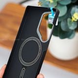  Ốp Lưng Benks Carbon Armor Air có hỗ trợ sạc từ tính chính hãng 