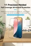  Cường Lực Hoda 3D Trong Suốt Kim Cương Carbon Có Khung Trợ Dán cho iphone 16 Pro/ 16 Promax 