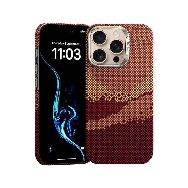  Ốp lưng Benks GoldenTide ArmorAir Built with Kevlar 600D Cao Cấp Chính Hãng cho iPhone 16 Pro| 16 Pro Max 