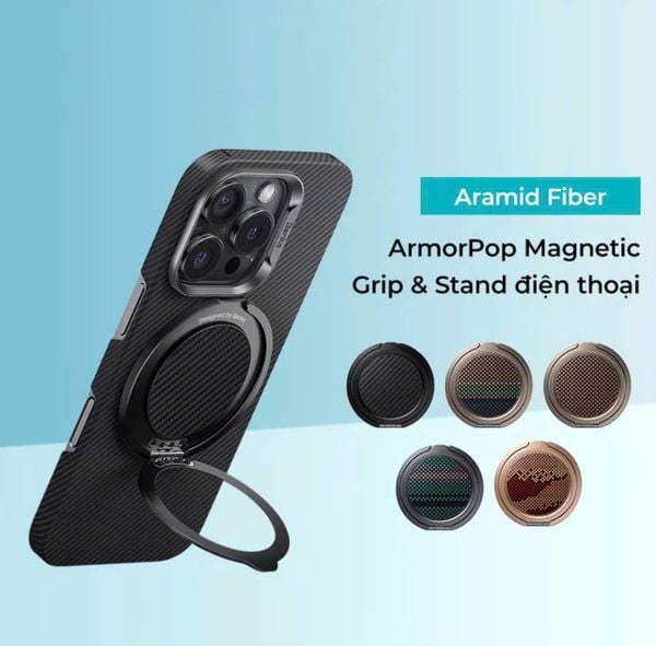  Giá Đỡ Benks Aramid Siêu Nhỏ Gọn Tiện Lợi Hít Nam Châm Không Dây Cao Cấp Chính Hãng cho iPhone 