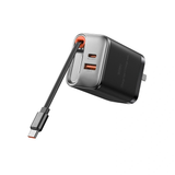  Bộ Sạc Nhanh GAN WIWU WI-G021 45W Tích Hợp Sạc Cáp Sạc C to C Cao Cấp Chính Hãng cho iPhone 