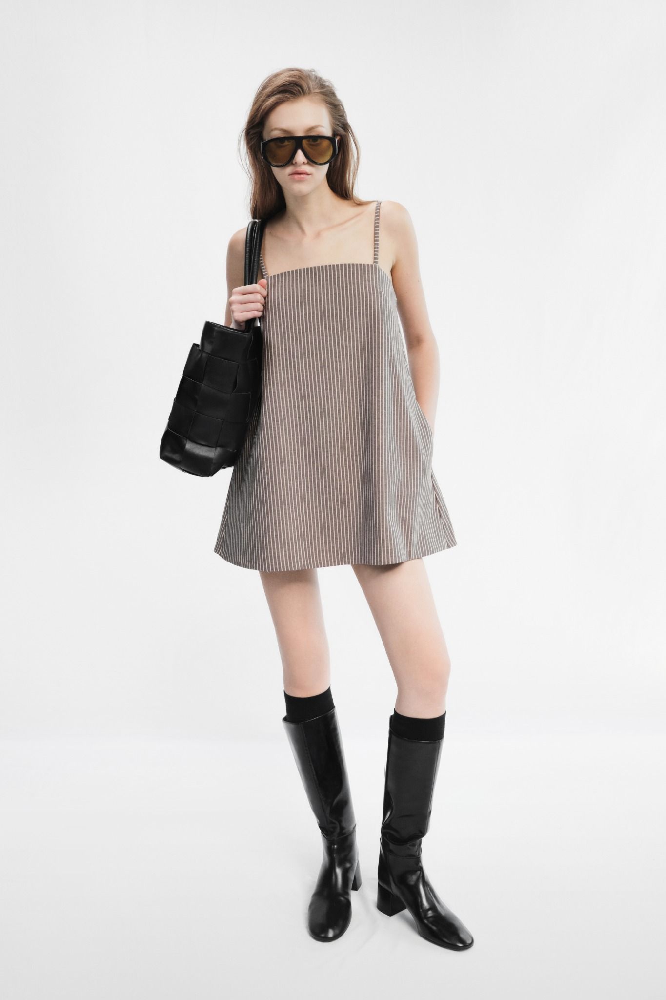  GIGI TAUPE GRAY SHORTS 