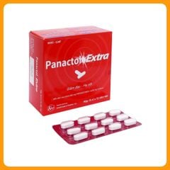 Thuốc Panactol Extra Khánh Hòa hỗ trợ hạ sốt và giảm đau (Hộp 180 viên) Đỏ