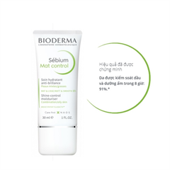 Kem Dưỡng Kiếm Dầu Bioderma Sebium Mat Control 30ml