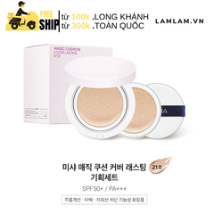 Phấn Nước Missha Magic Cushion - Cover Lasting - Hồng