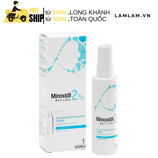 Laboratoires Opodex Minoxidil Bailleul 2% 60ml