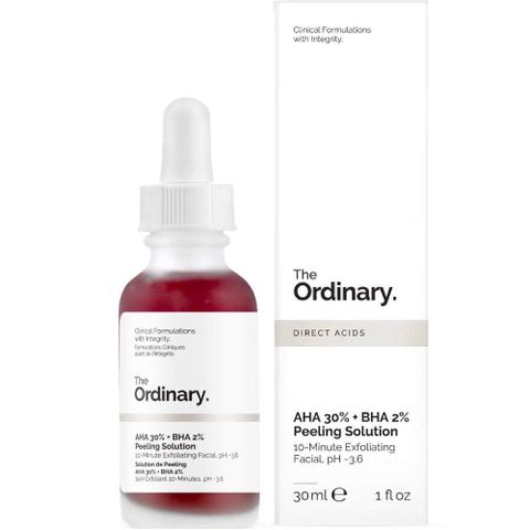 Tinh Chất The Ordinary 30ml - AHA 30% + BHA 20% Peeling Solution + Nạ MEDIHEAL