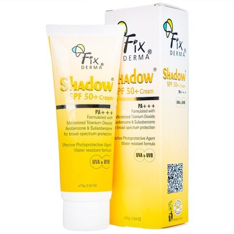 Kem Chống Nắng Fixderma shadow SPF 50+ Cream 75g