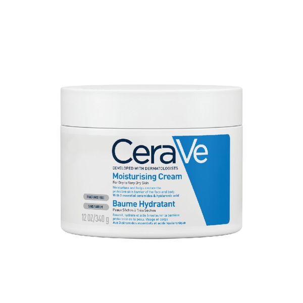 Kem Dưỡng Cerave Moisturizing Cream 340g (Dành Cho Da Khô)