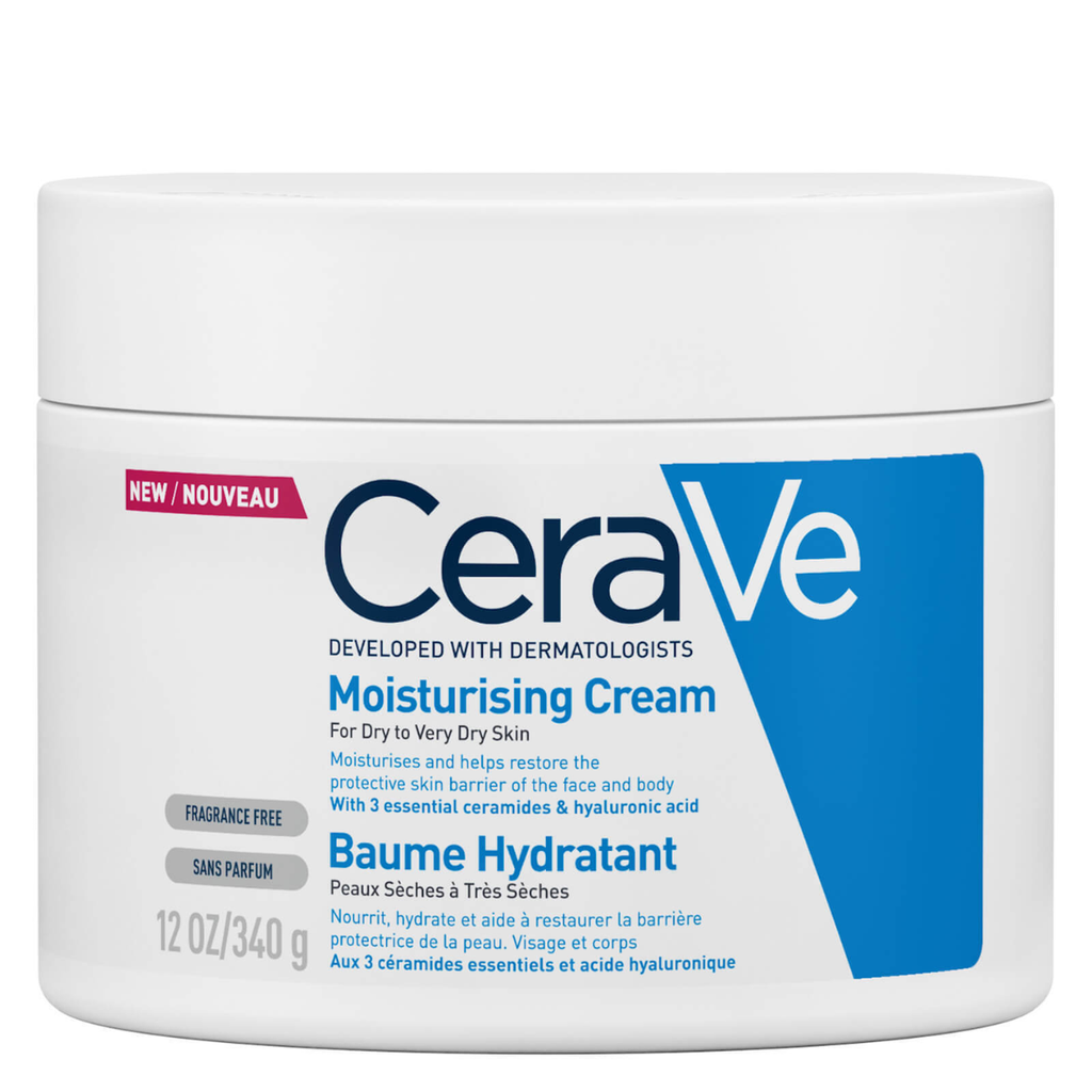 Kem Dưỡng Cerave Moisturizing Cream 340g (Dành Cho Da Khô)